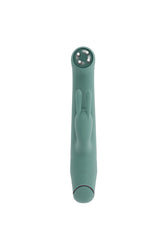Evolved - Satin Swirl Rabbit Vibrator With Swirling Bead Tip - Stag Shop