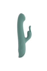 Evolved - Satin Swirl Rabbit Vibrator With Swirling Bead Tip - Stag Shop