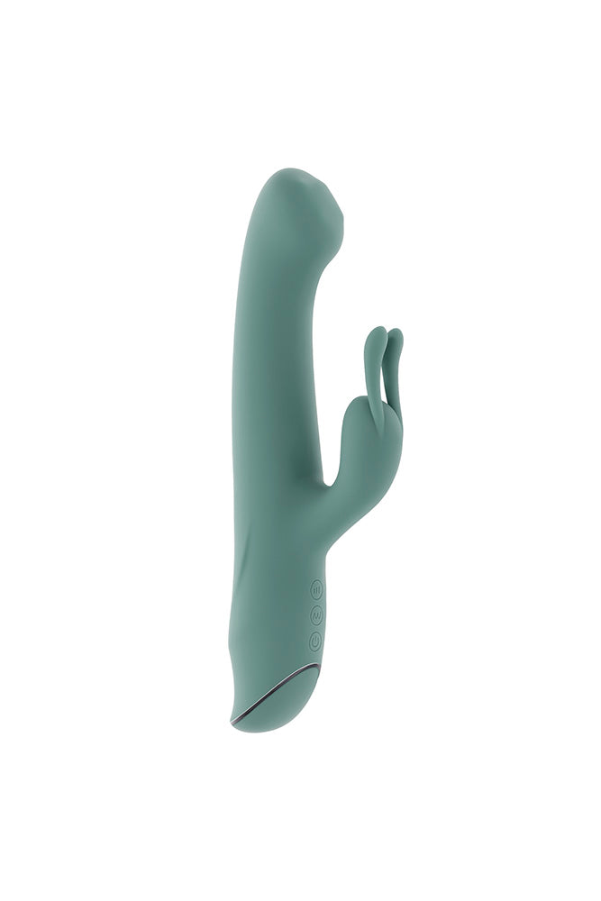 Evolved - Satin Swirl Rabbit Vibrator With Swirling Bead Tip - Stag Shop