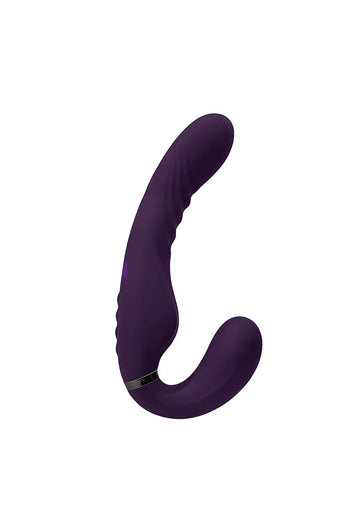 Evolved - Share the Love Inflatable Strapless Strap-On - Purple - Stag Shop