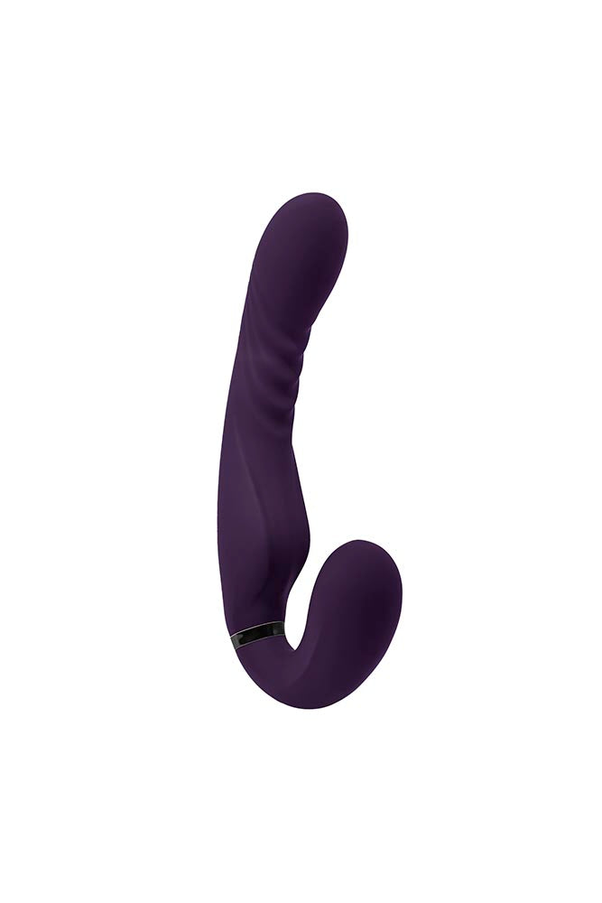 Evolved - Share the Love Inflatable Strapless Strap-On - Purple - Stag Shop