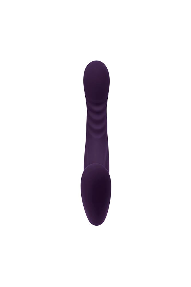 Evolved - Share the Love Inflatable Strapless Strap-On - Purple - Stag Shop