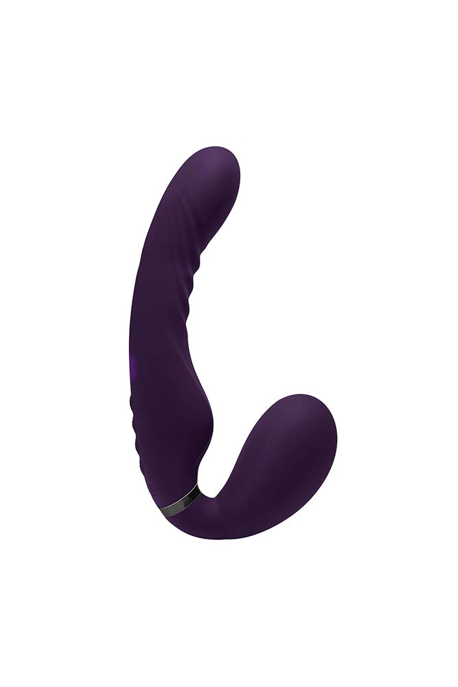 Evolved - Share the Love Inflatable Strapless Strap-On - Purple - Stag Shop