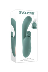 Evolved - Spiral Charm Spinning Dual Vibrator - Stag Shop