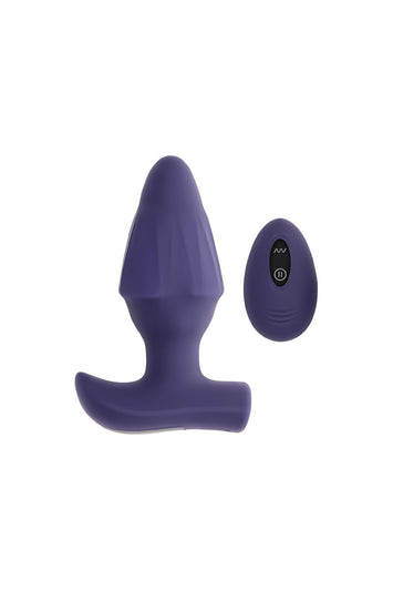 Evolved - Starburst Remote Control Expanding Butt Plug - Stag Shop