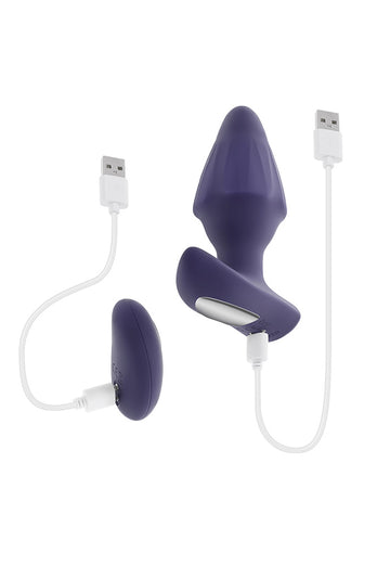 Evolved - Starburst Remote Control Expanding Butt Plug - Stag Shop