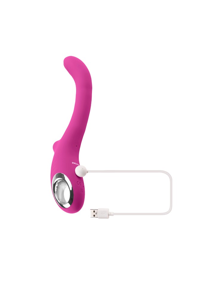 Evolved - Strike A Pose Poseable Tapping & Suction Vibrator - Pink - Stag Shop