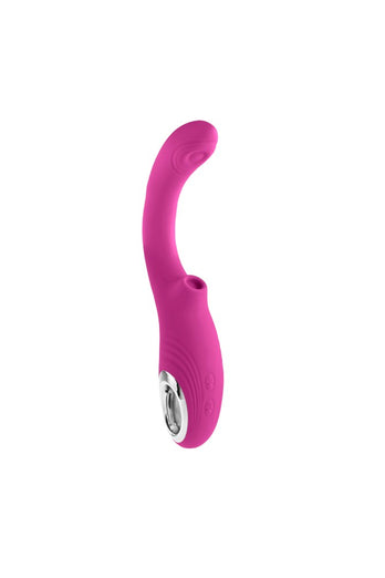 Evolved - Strike A Pose Poseable Tapping & Suction Vibrator - Pink - Stag Shop