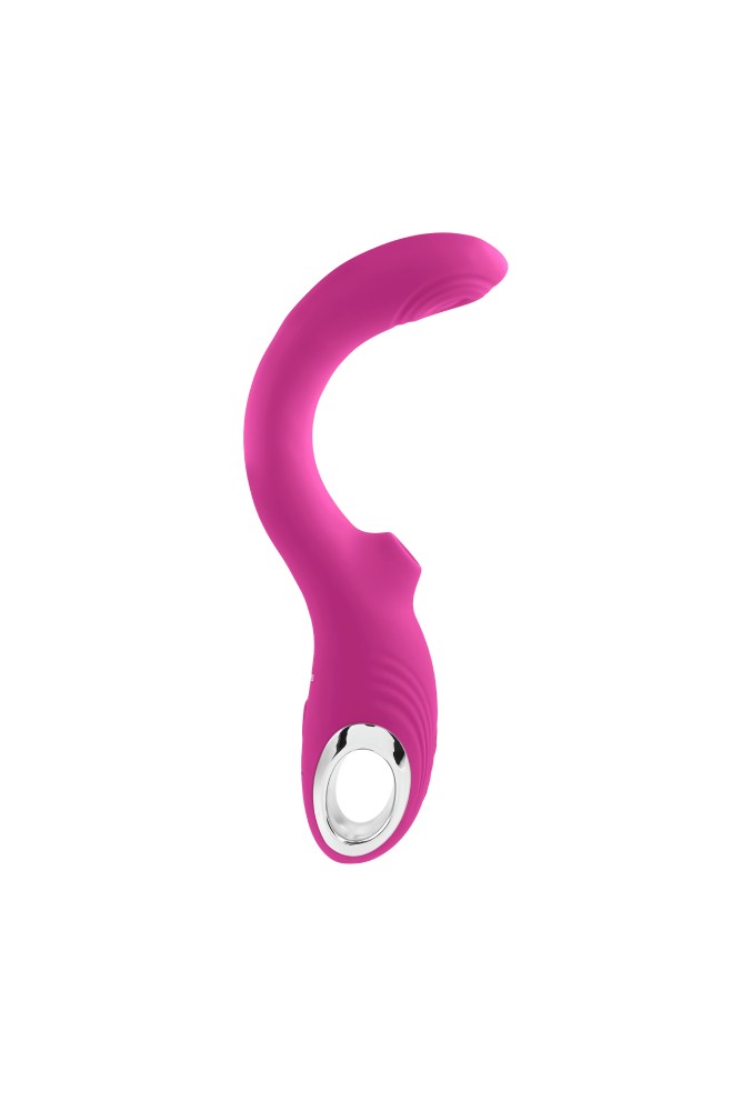 Evolved - Strike A Pose Poseable Tapping & Suction Vibrator - Pink - Stag Shop
