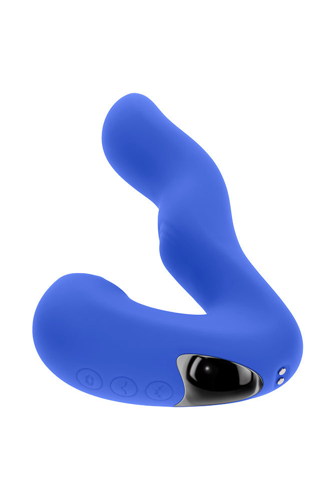 Evolved - Tappity Tap Dual Vibrator - Blue