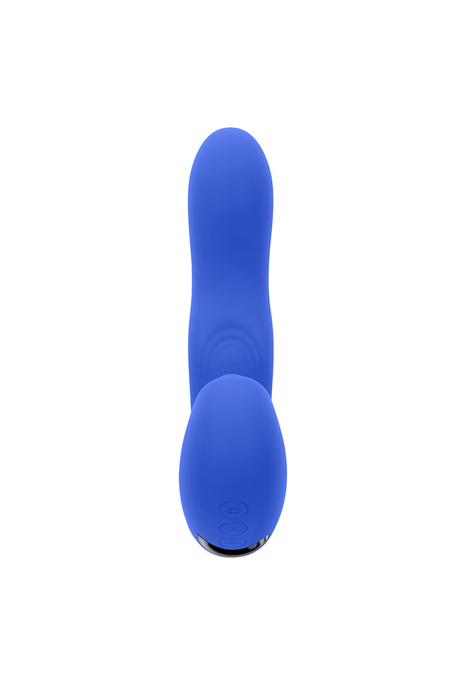 Evolved - Tappity Tap Dual Vibrator - Blue