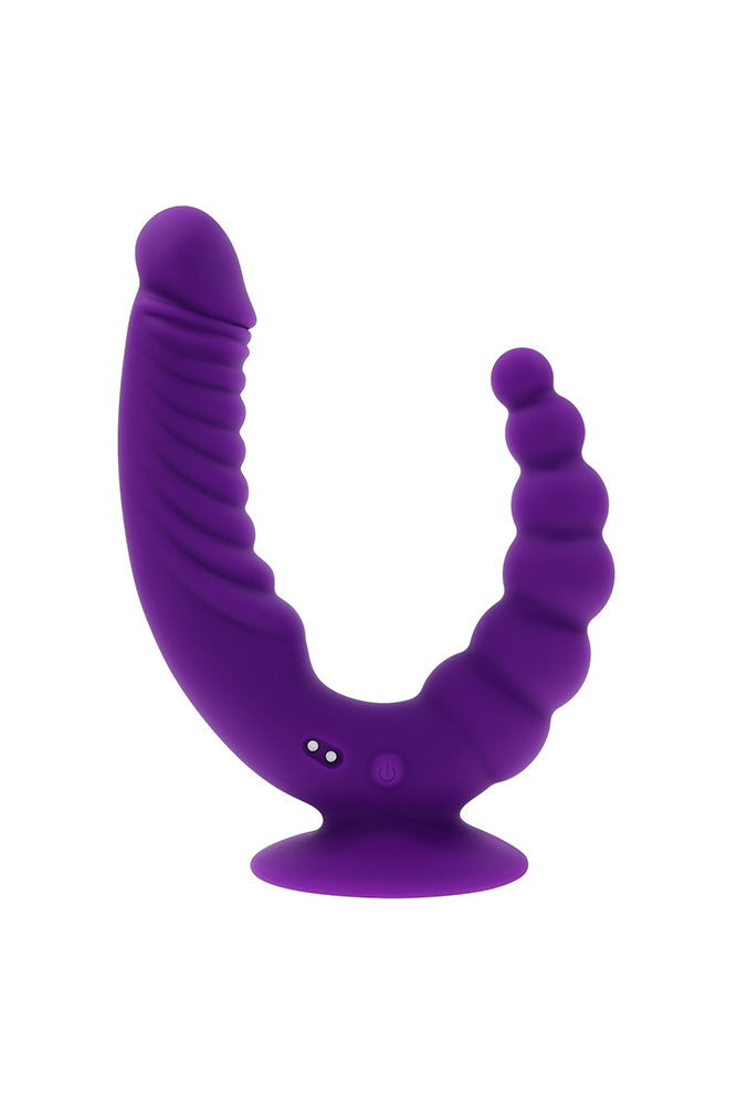 Evolved - The Rider Double Ended Vibrating Dildo With Remote Control - Stag Shop