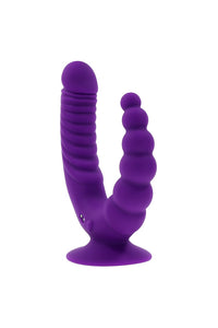 Thumbnail for Evolved - The Rider Double Ended Vibrating Dildo With Remote Control - Stag Shop