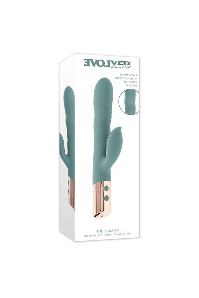 Evolved - The Shimmy Thrusting Dual Vibrator - Stag Shop
