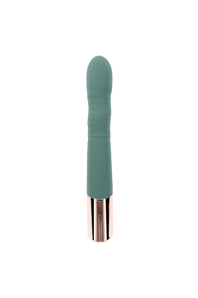 Evolved - The Shimmy Thrusting Dual Vibrator - Stag Shop