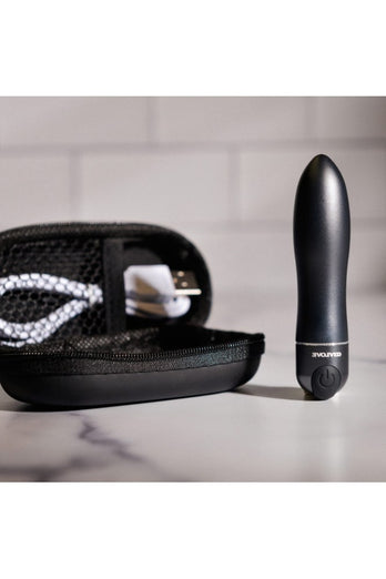 Evolved - Travel-gasm Rechargeable Bullet Vibrator - Chrome - Stag Shop