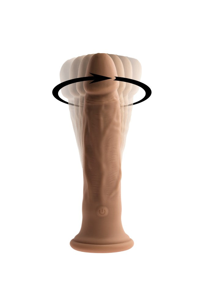 Evolved - Twirl Jam Remote Controlled Vibrating & Twirling Dildo - Various Colours - Stag Shop