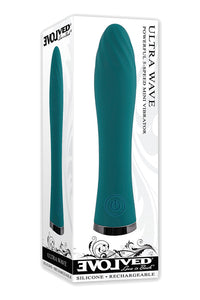 Thumbnail for Evolved - Ultra Wave Mini Vibrator - Teal - Stag Shop