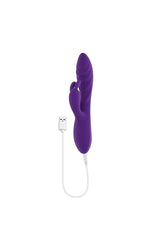 Evolved - Wavy Rabbit Vibrator - Purple - Stag Shop