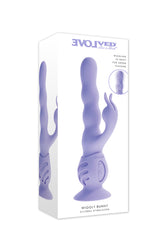 Evolved - Wiggly Bunny Wigging Dual Vibrator With Suction Cup - Stag Shop