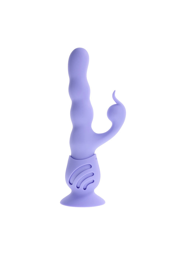 Evolved - Wiggly Bunny Wigging Dual Vibrator With Suction Cup - Stag Shop