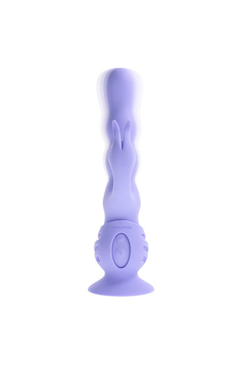 Evolved - Wiggly Bunny Wigging Dual Vibrator With Suction Cup - Stag Shop