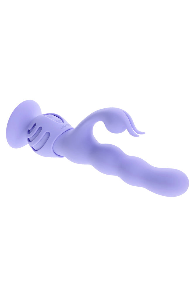 Evolved - Wiggly Bunny Wigging Dual Vibrator With Suction Cup - Stag Shop