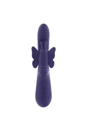 Evolved - Wings of Frenzy Twirling & Fluttering Dual Vibrator - Stag Shop