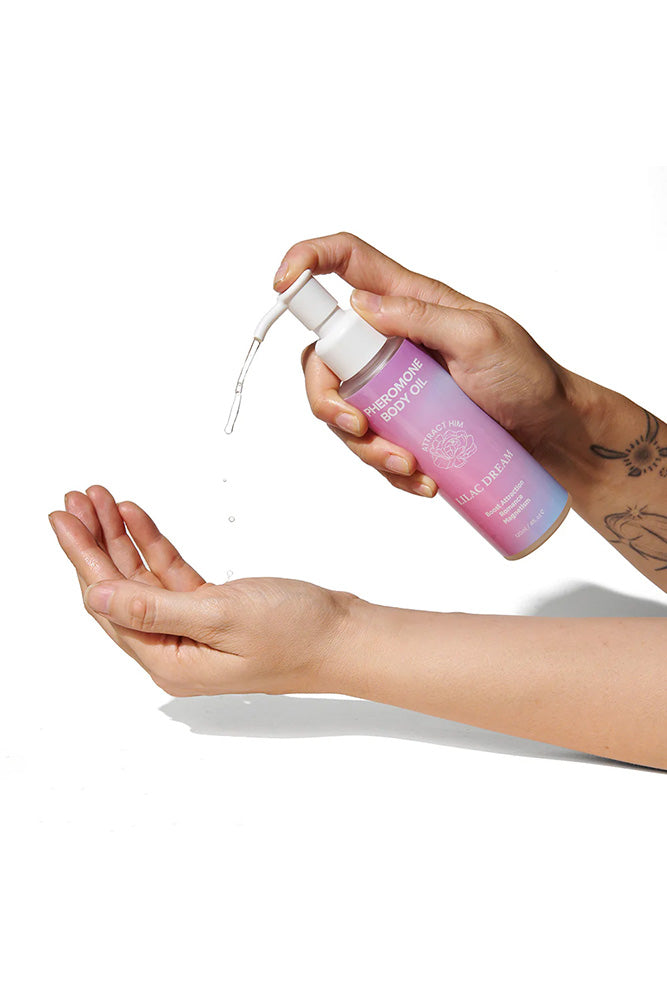 Eye Of Love - Lilac Dream Pheromone Body Oil - 4oz - Stag Shop