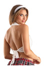 Fantasy Lingerie - Play - Collared Halter Top - Assorted Colours - OS - Stag Shop