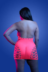 Fantasy Lingerie - Glow - Aphrodisiac Dress & Pasties - Plus Size - Stag Shop