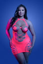 Fantasy Lingerie - Glow - Aphrodisiac Dress & Pasties - Plus Size - Stag Shop