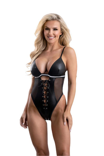 Fantasy Lingerie - Play - Go Deep Football Costume Set - Black - Stag Shop