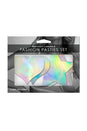 Fantasy Lingerie - Holographic Star & Heart Pasties Set - 2 Pair - Stag Shop