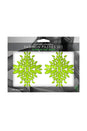 Fantasy Lingerie - Neon Glow in the Dark Crystal Pasties - Assorted Colours - Stag Shop