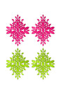 Fantasy Lingerie - Neon Glow in the Dark Crystal Pasties - Assorted Colours - Stag Shop