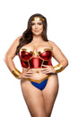 Fantasy Lingerie - Play - Rope Me In Costume Set - Plus Size - Stag Shop