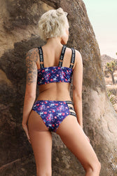 Fantasy Lingerie - Vibes - Spaced Out Bralette and Panty - Multicolour - Stag Shop