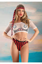 Fantasy Lingerie - Treasured Pirate Costume Set - Red/Black - Stag Shop