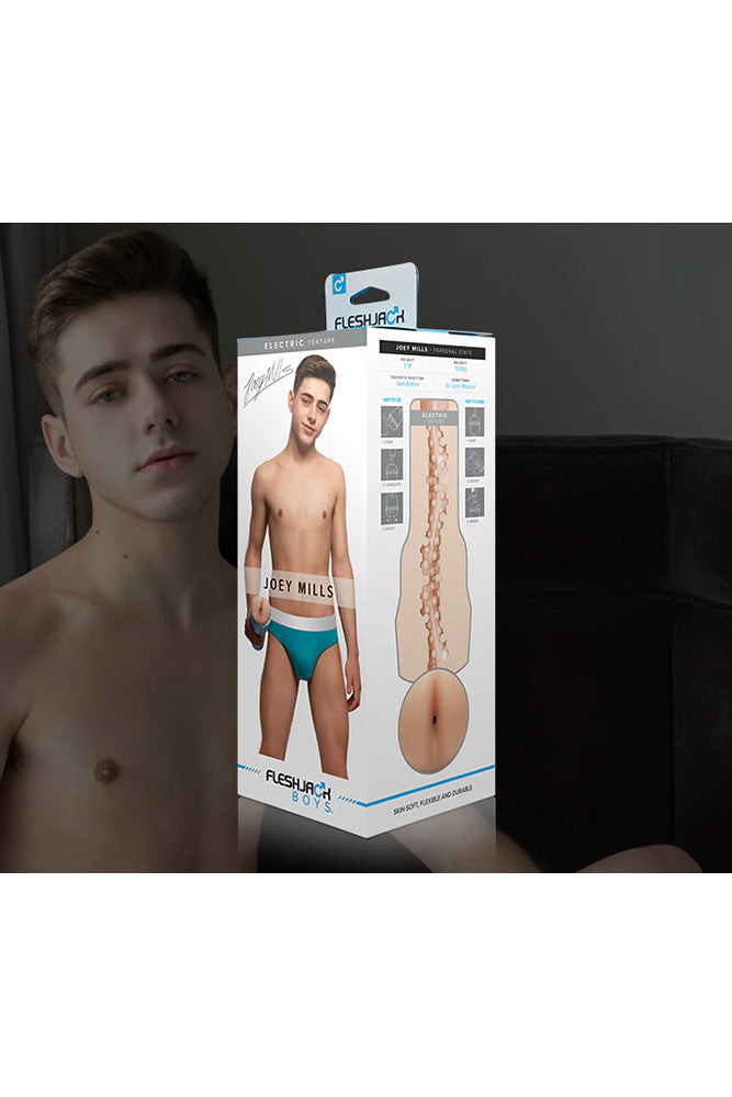 Fleshjack - Boys - Joey Mills Electric: Custom Anal Masturbator - Stag Shop