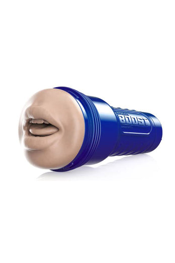 Fleshlight - Boost - Blow Mouth Deepthroat Stroker - Beige - Stag Shop