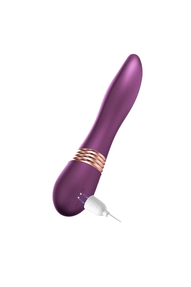 Honey Play Box - Fling App-Controlled Flicking Tongue Vibrator - Purple - Stag Shop