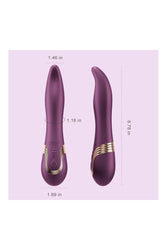 Honey Play Box - Fling App-Controlled Flicking Tongue Vibrator - Purple - Stag Shop