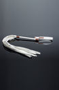 Coquette Pleasure Collection -  23621 - Vegan Leather Whip – White - Stag Shop