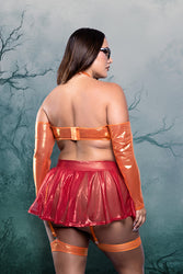 Fantasy Lingerie - Play - Brainy Bombshell 5 PC Costume Set - Stag Shop
