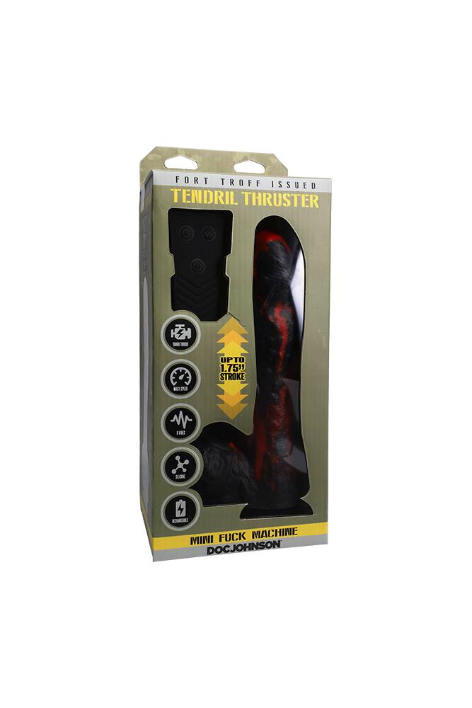 Doc Johnson - Fort Troff Tendril Thruster Dildo - Various Colours - Stag Shop