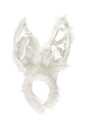 Forum Novelties - Super Deluxe Bunny Ears Headband - White - Stag Shop