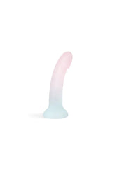 Love to Love - Dildolls - Galactica Glitter Dildo - Blue/White - Stag Shop
