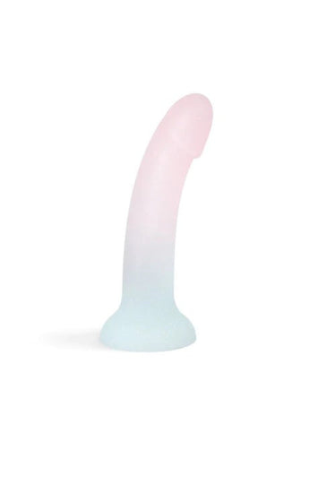 Love to Love - Dildolls - Galactica Glitter Dildo - Blue/White - Stag Shop