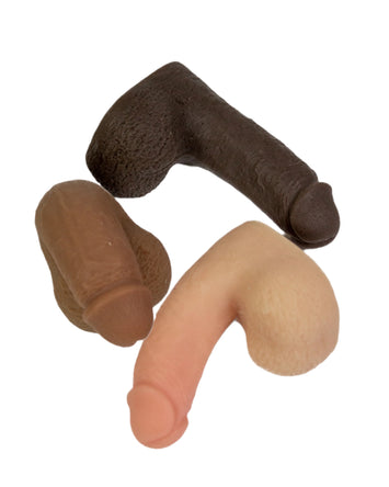 Shibari - Gender Fluid - Equipped Soft 5 Inch Packer - Assorted Colours - Stag Shop